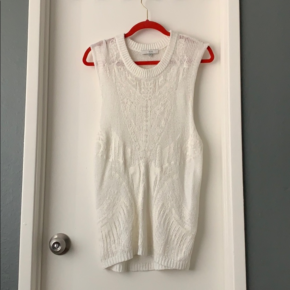 IRO White Sweater Vest